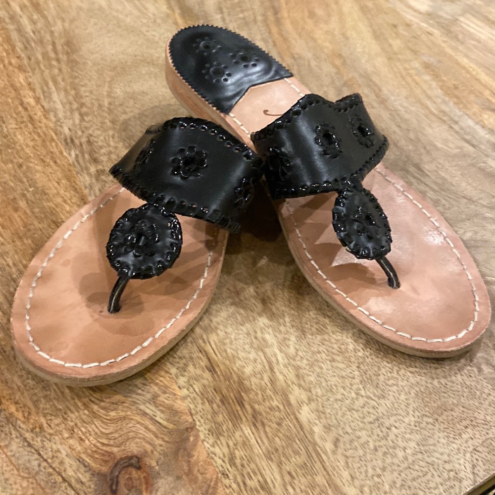 Jack Rogers Black sandals
